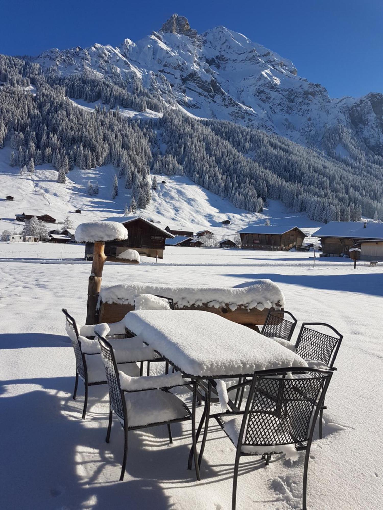Bnb Fellacher Adelboden Exterior foto