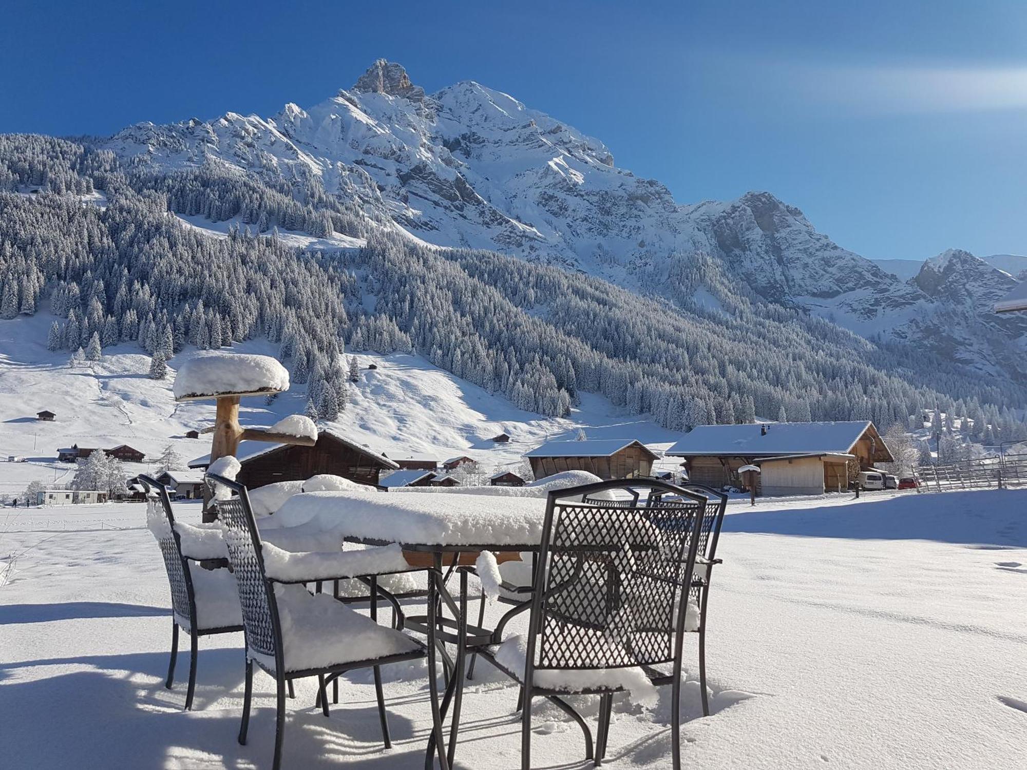 Bnb Fellacher Adelboden Exterior foto